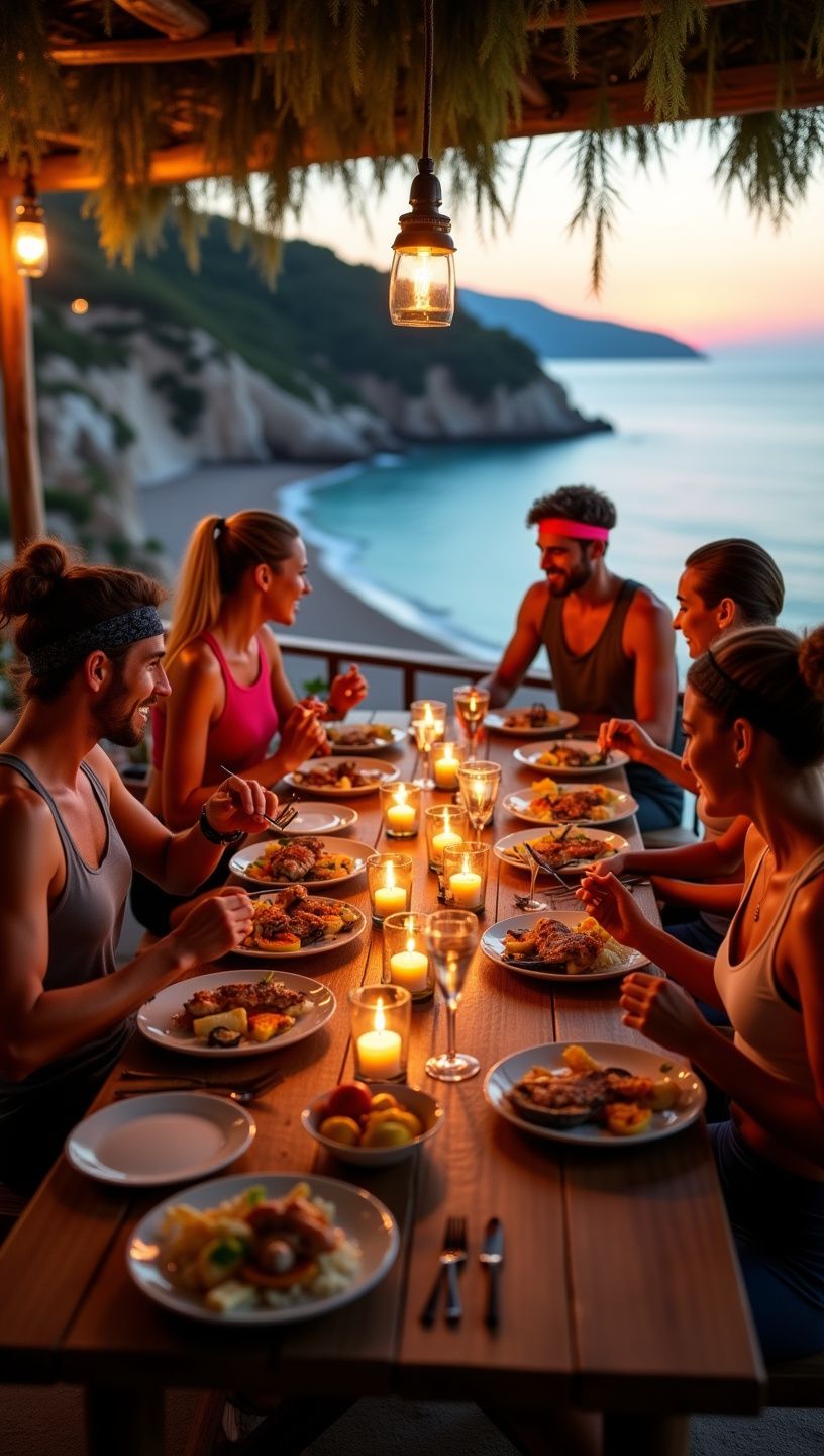 Φρέσκος ψητός ψάρι σε πιάτο με λαχανικά