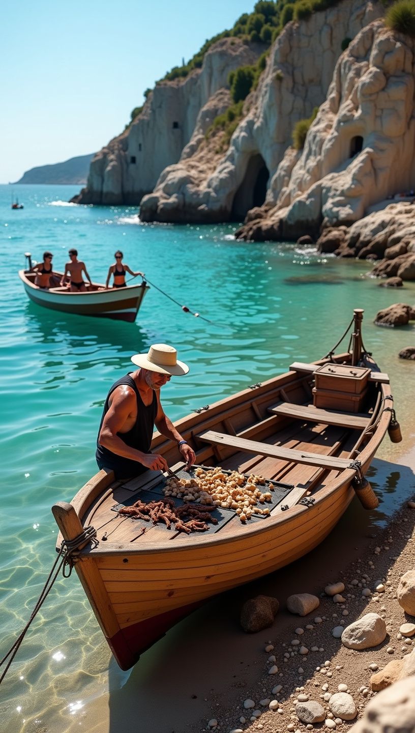 Δροσερός χυμός λεμονιού δίπλα σε ψητό ψάρι